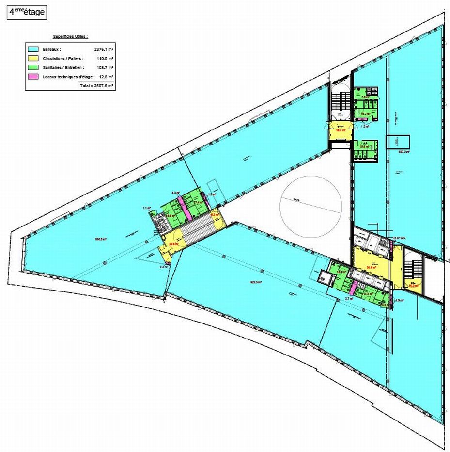 Bureau Nanterre 4151m² Location bureau Nanterre Hauts-de-Seine OLBUR2100266 17